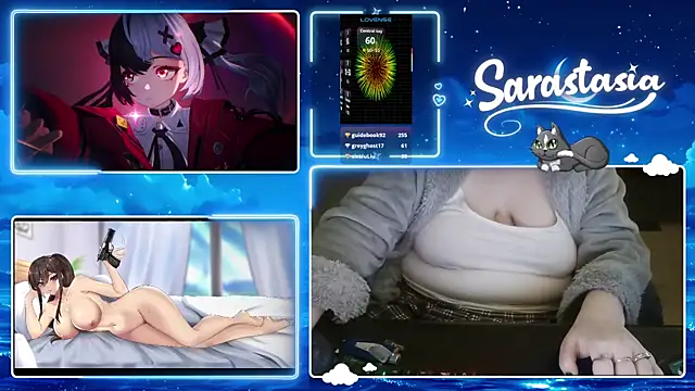 Sarastasia417 online show from July 6, 10:45 am