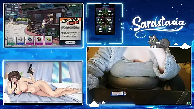 Sarastasia417 online show from July 8, 7:29 pm