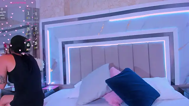 Snapshot of IsaBlue chatting on February 18, 2:24 pm IsaBlue online show from February 18, 2:24 pm