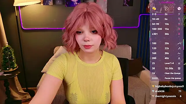 Waifu Ketrin online show from January 10, 1:57 pm