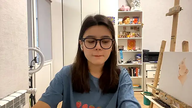 Snapshot of SaintMari chatting on February 15, 12:03 pm SaintMari online show from February 15, 12:03 pm