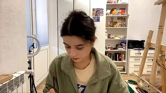 Snapshot of SaintMari chatting on February 17, 12:23 pm SaintMari online show from February 17, 12:23 pm