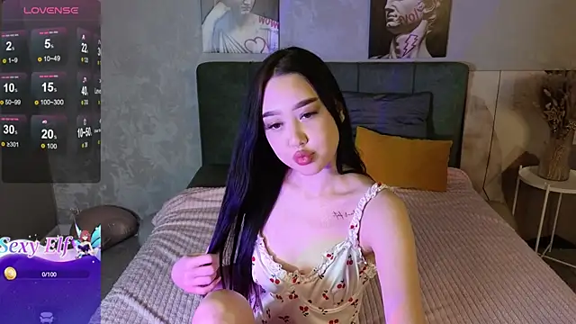 Snapshot of NaomiKim_ chatting on March 3, 4:51 am NaomiKim online show from March 3, 4:51 am