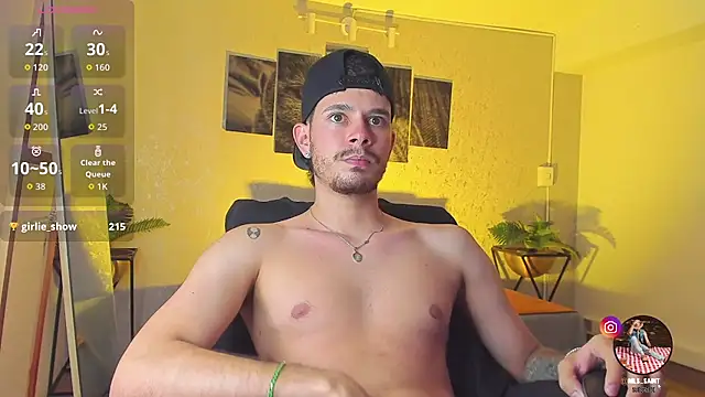 Nils saintt online show from February 3, 2:53 am