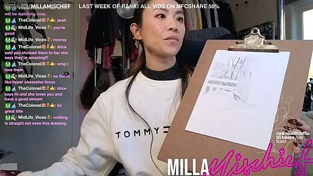 millamischief online show from June 27, 4:28 am