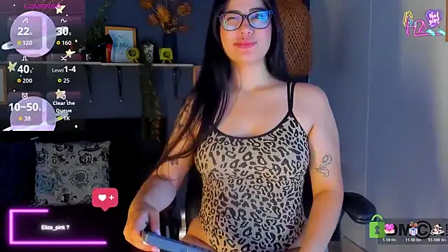 Snapshot of eliza_pink24 chatting on May 23, 7:51 pm eliza pink24 online show from May 23, 7:51 pm