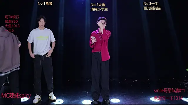 Snapshot of GGBond-01 chatting on February 2, 2:49 pm GGBond-01 online show from February 2, 2:49 pm