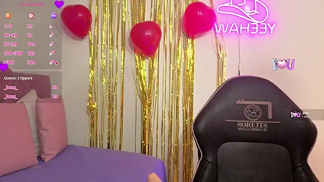 Snapshot of MILAH_TAY chatting on February 24, 11:41 am MILAH TAY online show from February 24, 11:41 am