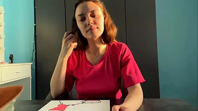 Snapshot of AndreeMerryman chatting on February 4, 8:09 am AndreeMerryman online show from February 4, 8:09 am