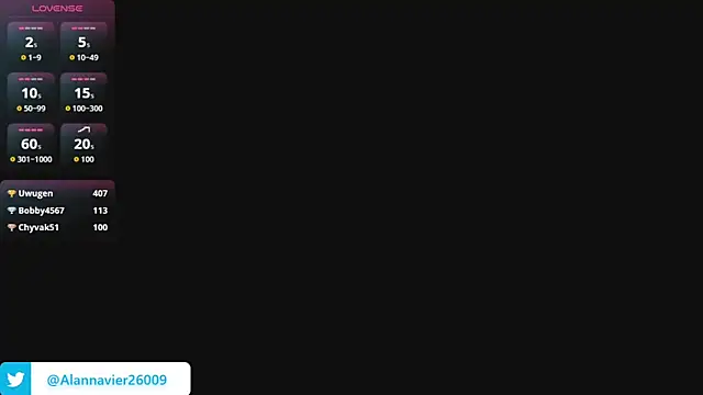 AlannaViera online show from April 2, 1:47 am