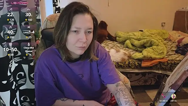 Snapshot of Ozalin_ chatting on February 27, 10:26 am Ozalin online show from February 27, 10:26 am