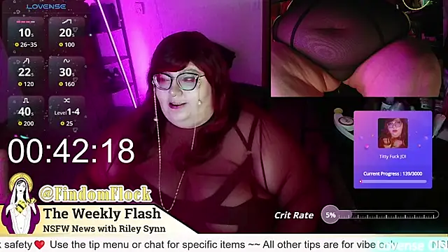 RileySynn online show from June 13, 5:16 am