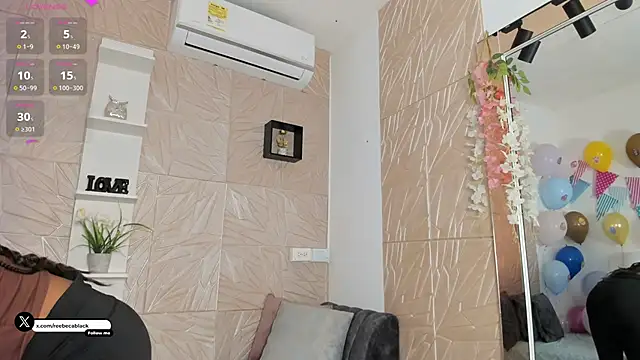 RebecaBlack  online show from March 28, 12:16 pm