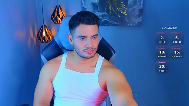 Snapshot of AndresRodriguez1 chatting on February 10, 1:32 am AndresRodriguez1 online show from February 10, 1:32 am