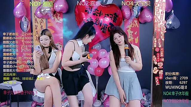 Snapshot of JZ-001- chatting on March 2, 7:15 am JZ-001- online show from March 2, 7:15 am