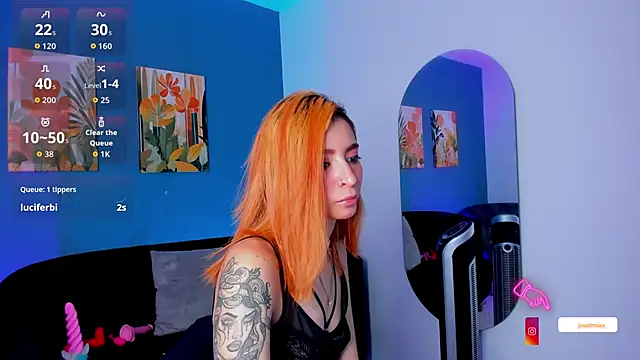 Justmia69 online show from May 28, 6:10 am