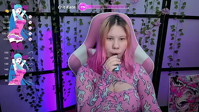 Snapshot of kitsune_little chatting on February 26, 6:18 pm kitsune little online show from February 26, 6:18 pm