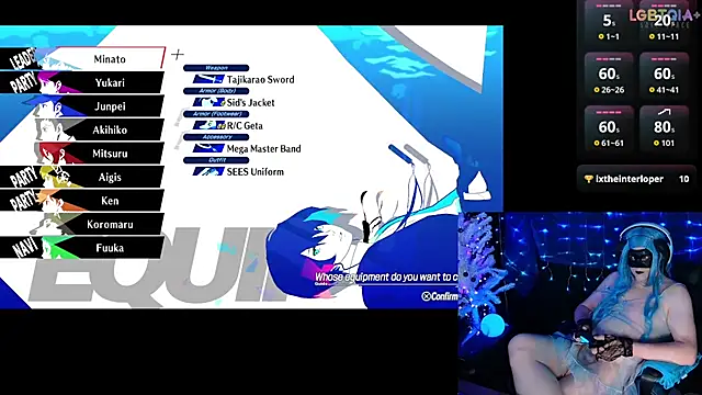 StarshineMoonspark online show from April 18, 12:03 am