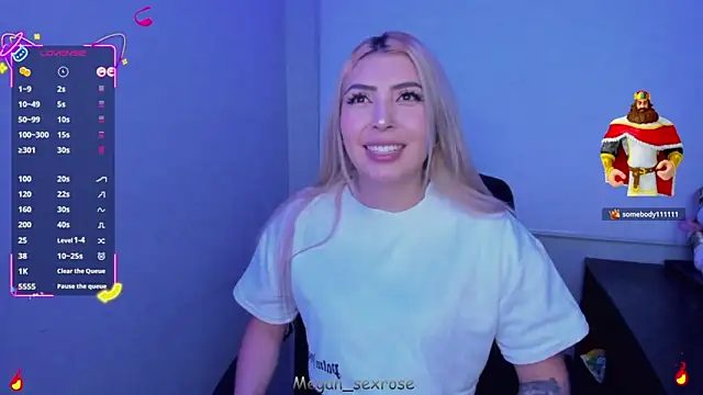 Megan sexrosse online show from April 13, 3:12 am