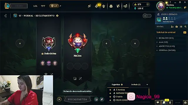 Nagioa1 online show from April 15, 7:58 pm