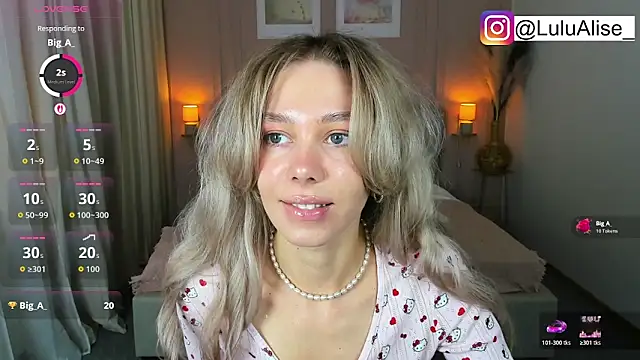 LuluAlis online show from April 5, 1:52 pm