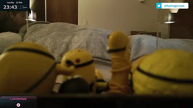 Snapshot of Peeking_Bedroom_JP chatting on March 22, 2:42 pm Peeking Bedroom JP online show from March 22, 2:42 pm