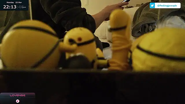 Snapshot of Peeking_Bedroom_JP chatting on March 23, 1:15 pm Peeking Bedroom JP online show from March 23, 1:15 pm