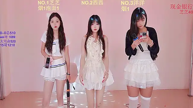 Snapshot of HAPPY-0001 chatting on April 6, 6:03 am HAPPY-0001 online show from April 6, 6:03 am