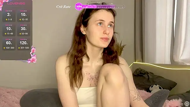Snapshot of NessBarre chatting on April 23, 11:42 am NessBarre online show from April 23, 11:42 am