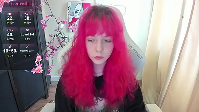 InfernoKitten online show from April 16, 1:06 am