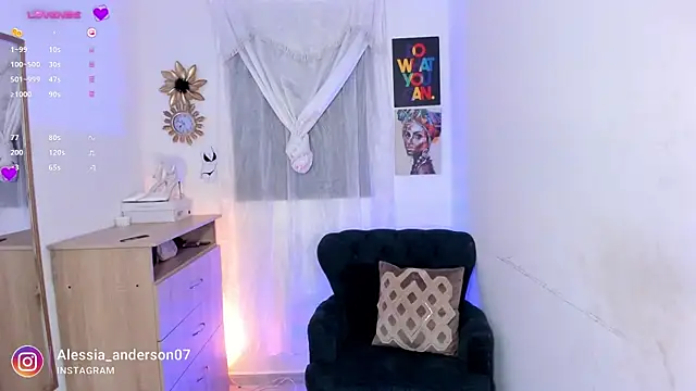 alessia anderson online show from March 5, 2:57 am