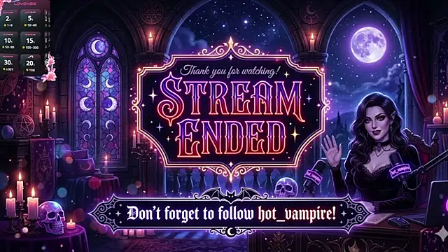 hot vampire online show from May 28, 11:51 am