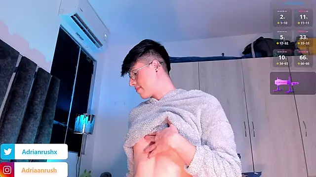 AdrianRushx online show from July 7, 3:09 am