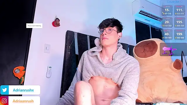 AdrianRushx online show from July 27, 3:02 am