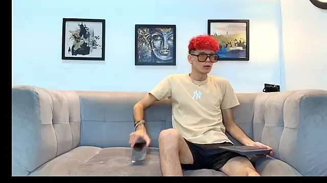 Snapshot of Hot_skinny_guys chatting on June 24, 7:13 pm Hot skinny guys online show from June 24, 7:13 pm