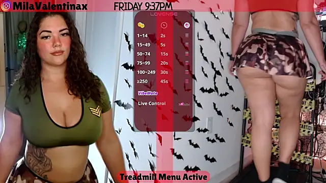 MilaValentina online show from October 4, 1:36 am