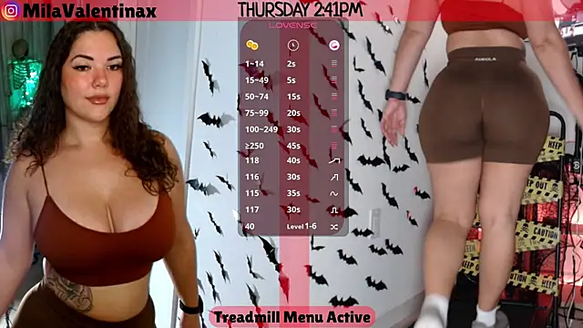 Snapshot of MilaValentina chatting on October 9, 6:39 pm MilaValentina online show from October 9, 6:39 pm