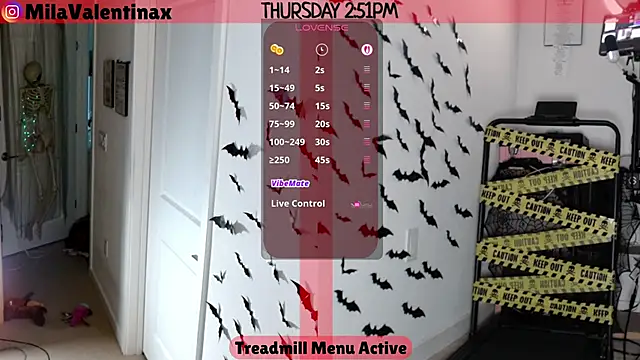 Snapshot of MilaValentina chatting on October 30, 6:52 pm MilaValentina online show from October 30, 6:52 pm