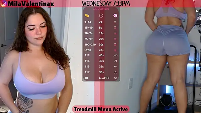 Snapshot of MilaValentina chatting on November 6, 12:33 am MilaValentina online show from November 6, 12:33 am