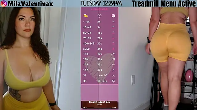 MilaValentina online show from March 31, 4:29 pm