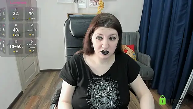 Snapshot of Black_Black_Rose chatting on February 5, 8:24 pm Black Black Rose online show from February 5, 8:24 pm