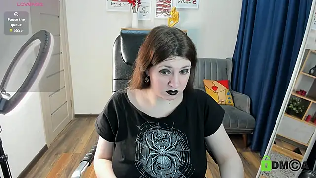 Snapshot of Black_Black_Rose chatting on February 22, 8:29 pm Black Black Rose online show from February 22, 8:29 pm