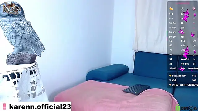 karen sofia  online show from March 20, 2:19 am