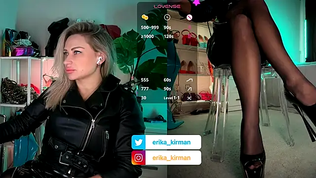 Erika Kirman online show from December 5, 11:19 am