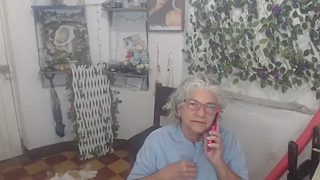 Snapshot of FunnyGrandma chatting on November 28, 12:35 am FunnyGrandma online show from November 28, 12:35 am