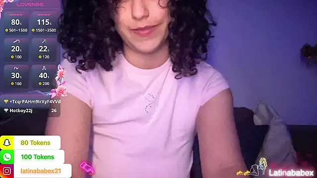Latinababex online show from June 1, 7:48 pm