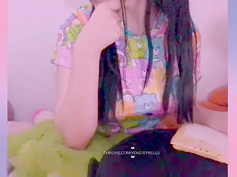 Snapshot of YokoCam chatting on March 4, 12:49 am YokoCam online show from March 4, 12:49 am