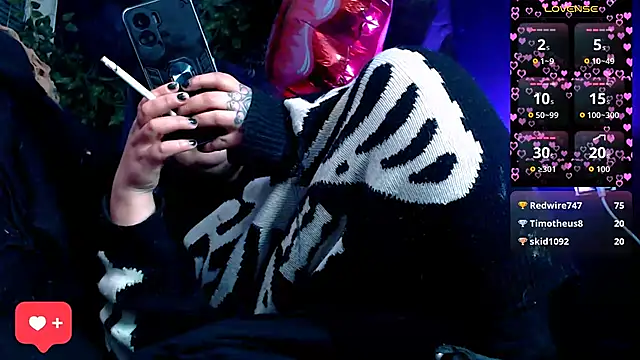 Psychobitch7 online show from February 11, 10:15 pm