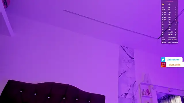 alysson 18 online show from March 21, 2:09 pm