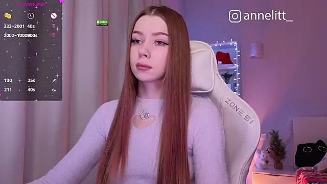 Annelitt online show from January 2, 7:29 pm